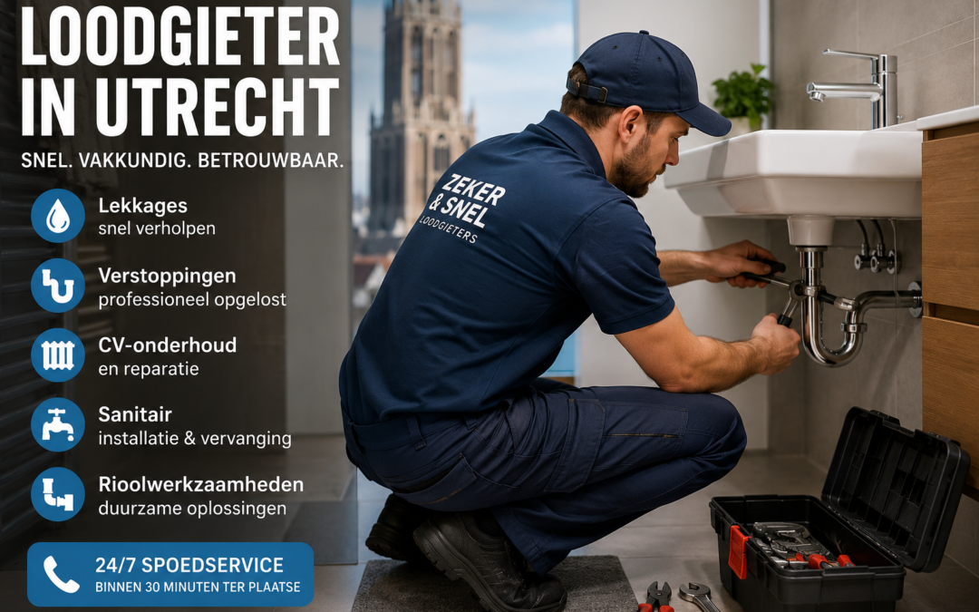 Loodgieter in Utrecht
