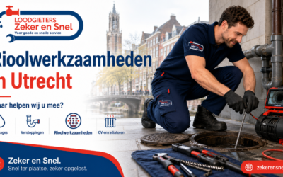 Rioollucht in huis in Utrecht