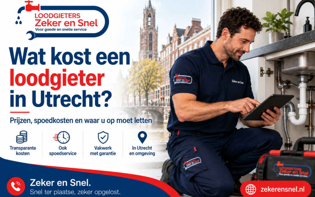 Wat kost een loodgieter in Utrecht?